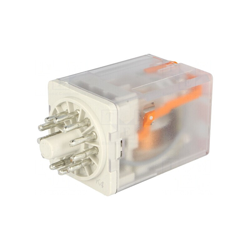 Releu Electromagnetic 3PDT 24VAC 10A Soclu | Electronic-mag.ro | Componente Electronice
