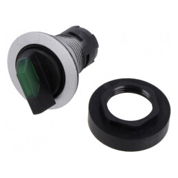 Comutator Rotativ 22mm 3 Poziții | Electronic-mag.ro | Componente Electronice