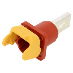 Soclu alimentare DC Han S 120 tată rotativ | Electronic-mag.ro | Componente Electronice
