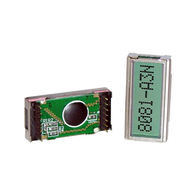 Afișaj LCD Alfanumeric 8x1 40x20mm 5V | Electronic-mag.ro | Componente Electronice Afișaj LCD Alfanumeric 8x1 40x20mm 5V | Electronic-mag.ro | Componente Electronice