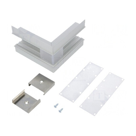 Conector Aluminiu Anodizat Argintiu 270° VARIO30-05 | Electronic-mag.ro | Componente Electronice