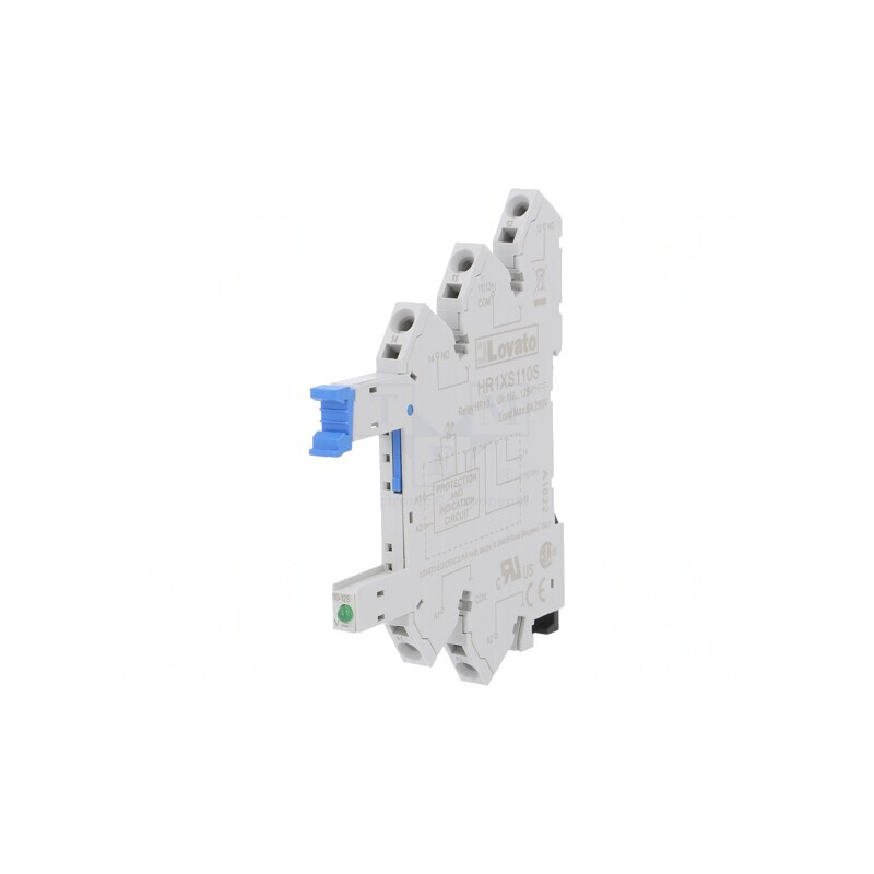 Stativ pentru şină DIN 10A 250VAC HR10/HR20/HR1XS110S | Electronic-mag.ro | Componente Electronice