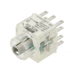 Element de Contact IP00 3mm NC x2 NO x2 -30÷70°C | Electronic-mag.ro | Componente Electronice