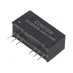Convertor DC/DC 12V 500mA SIP8 | Electronic-mag.ro | Componente Electronice