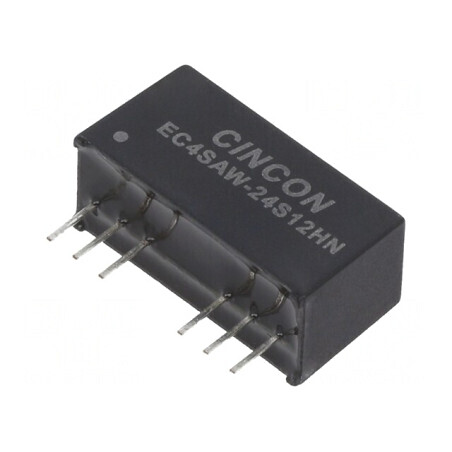 Convertor DC/DC 12V 500mA SIP8 | Electronic-mag.ro | Componente Electronice