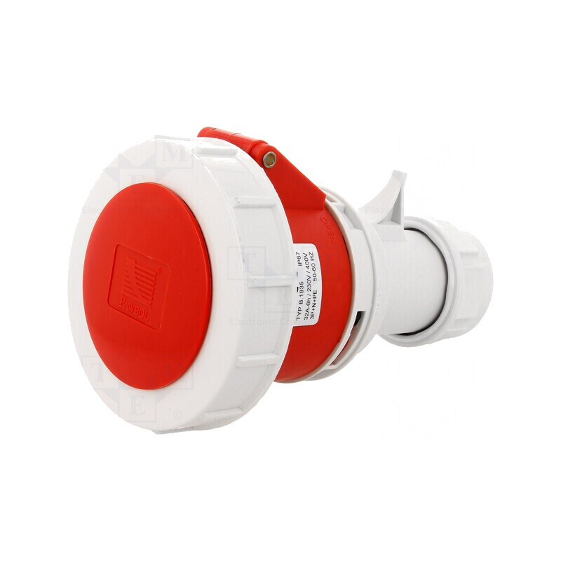 Conector AC Trifazat 32A 400V IP67 Mufă Mamă | Electronic-mag.ro | Componente Electronice