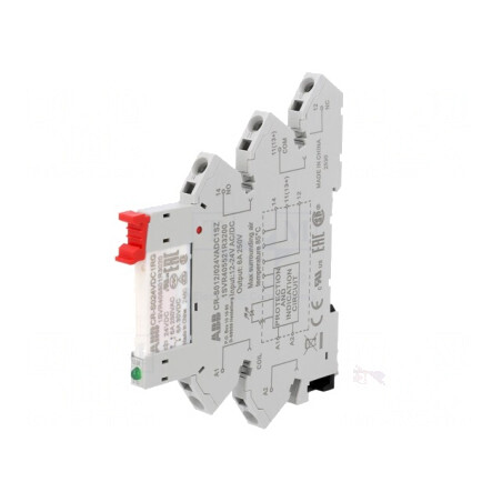 Releu Intermediar SPDT 24V pentru Șină DIN | Electronic-mag.ro | Componente Electronice
