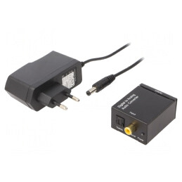 Convertor Digital-Analog cu Alimentator Negru | Electronic-mag.ro | Componente Electronice