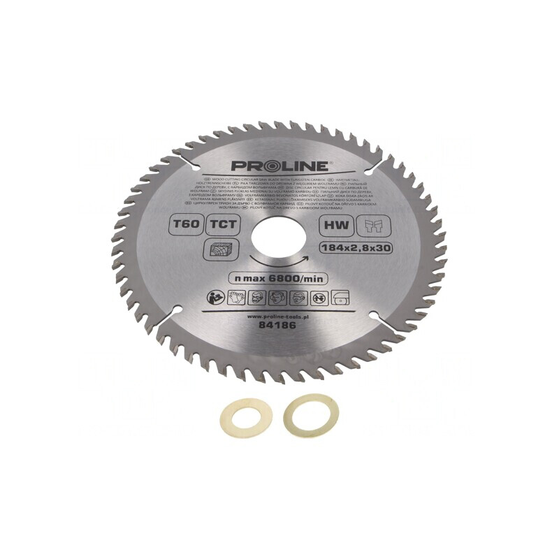 Disc Ferăstrău Circular 184mm 60 Dinți | Electronic-mag.ro | Componente Electronice