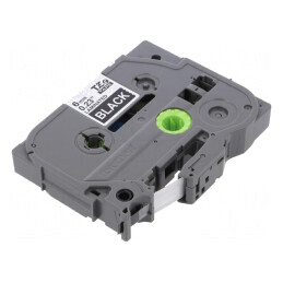 Bandă Laminată 6mm x 8m Neagră cu Text Alb | Electronic-mag.ro | Componente Electronice