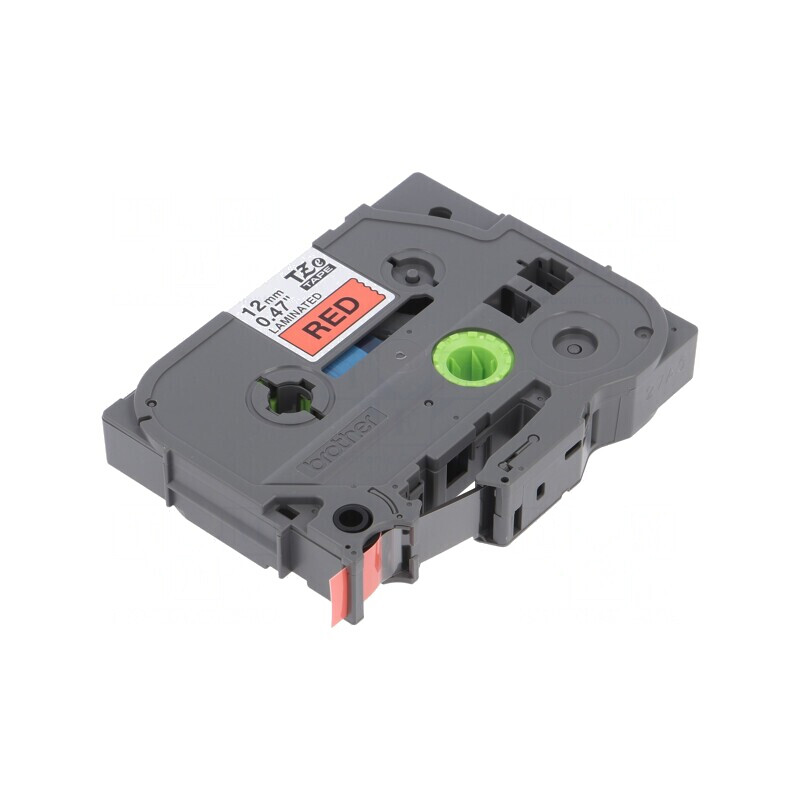 Bandă TZE-431 12mm x 8m Roșu/Negru | Electronic-mag.ro | Componente Electronice