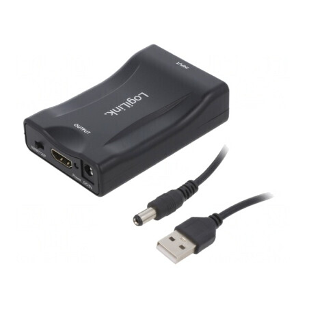 Convertor HDMI la SCART Negru | Electronic-mag.ro | Componente Electronice
