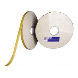 Bandă dublu adezivă albă 19mm x 25m | Electronic-mag.ro | Componente Electronice