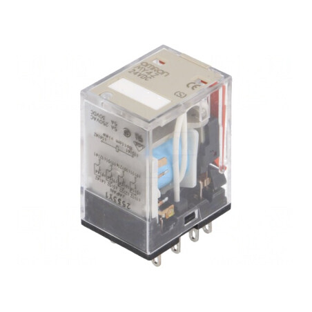 Releu Electromagnetic 4PDT 24VDC 5A | Electronic-mag.ro | Componente Electronice