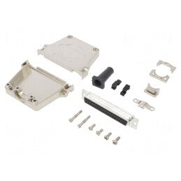 Conector D-Sub 37 PIN Mamă Lipire pe Cablu Gold Flash | Electronic-mag.ro | Componente Electronice