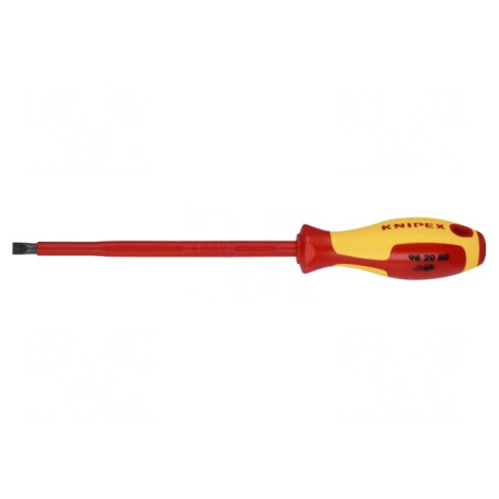 Șurubelniță Izolată Plată 8,0x1,2mm 175mm 1kVAC | Electronic-mag.ro | Componente Electronice