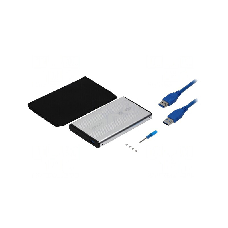 Carcasă Hard Disk Extern 2.5 inch Aluminiu | Electronic-mag.ro | Componente Electronice