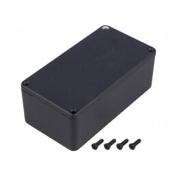 Carcasă Aluminiu Universală IP65 60x120x42mm | Electronic-mag.ro | Componente Electronice