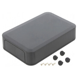 Carcasă ABS Gri Închis 100x150x35mm | Electronic-mag.ro | Componente Electronice