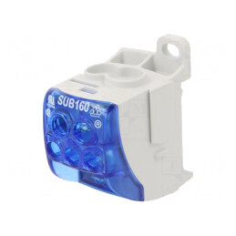 Bloc de Distribuție 10mm2 16mm2 25mm2 Piste 1 | Electronic-mag.ro | Componente Electronice