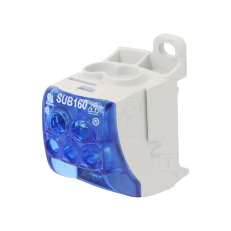 Bloc de Distribuție 10mm2 16mm2 25mm2 Piste 1 | Electronic-mag.ro | Componente Electronice