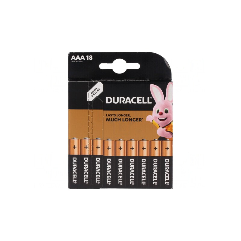 Baterii alcaline AAA 1.5V 18buc. Nereîncărcabile | Electronic-mag.ro | Componente Electronice