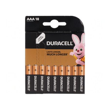Baterii alcaline AAA 1.5V 18buc. Nereîncărcabile | Electronic-mag.ro | Componente Electronice