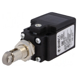 Limitator Cursă Rola Metalică Ø12mm 10A FK 317 | Electronic-mag.ro | Componente Electronice
