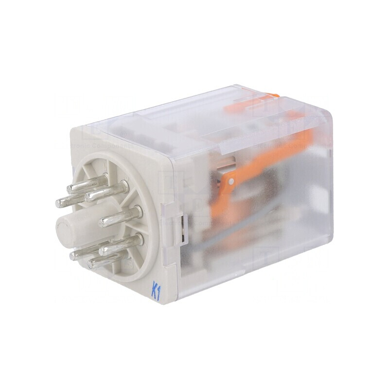 Releu Electromagnetic DPDT 110VAC 10A | Electronic-mag.ro | Componente Electronice