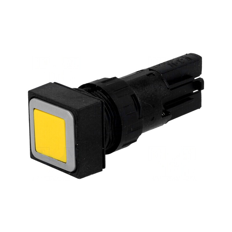 Comutator de Apăsare 16mm Galben | Electronic-mag.ro | Componente Electronice