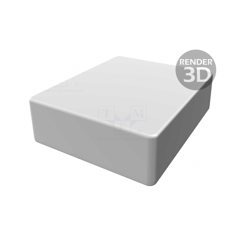 Carcasă Universală Aluminiu IP66 100x120x35mm | Electronic-mag.ro | Componente Electronice