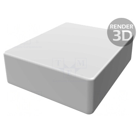 Carcasă Universală Aluminiu IP66 100x120x35mm | Electronic-mag.ro | Componente Electronice