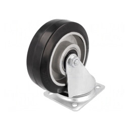 Roată de transport 125mm 200kg | Electronic-mag.ro | Componente Electronice