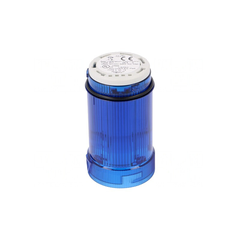 Semnalizator luminos BA15D albastru 12-250V | Electronic-mag.ro | Componente Electronice