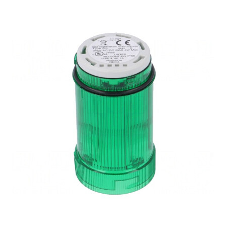 Semnalizator Luminos Verde BA15D 12-250V | Electronic-mag.ro | Componente Electronice