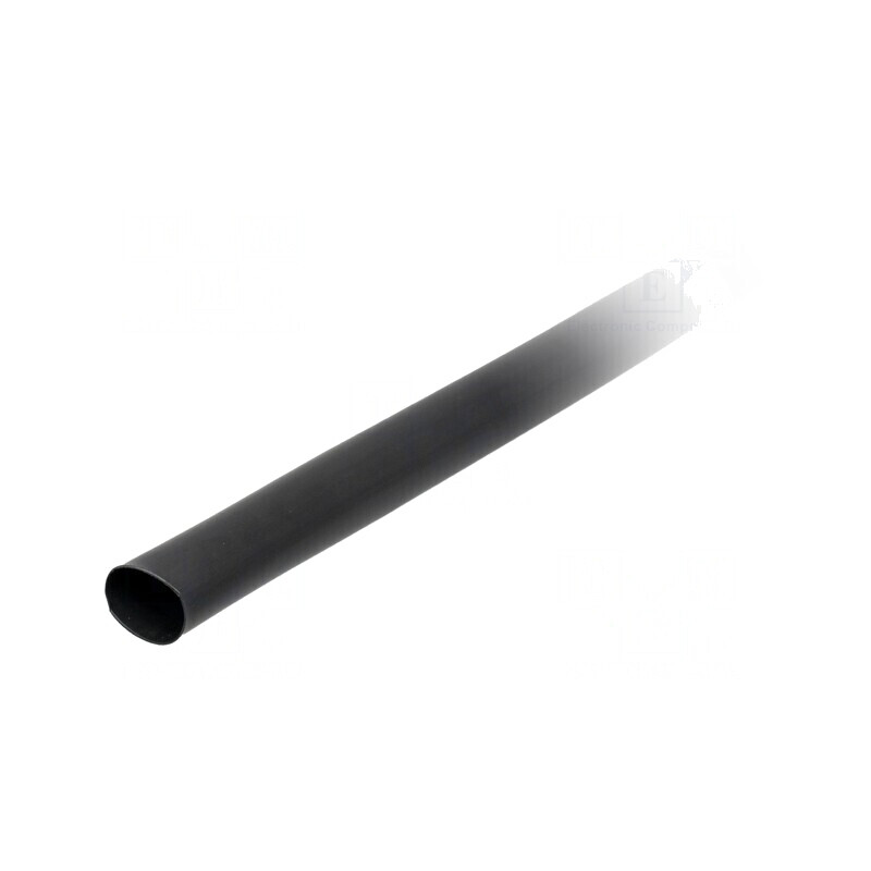 Manșon termocontractabil adeziv 24mm negru rolă | Electronic-mag.ro | Componente Electronice