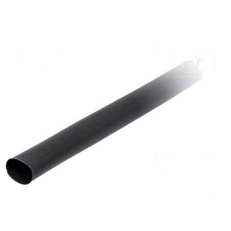 Manșon termocontractabil adeziv 24mm negru rolă | Electronic-mag.ro | Componente Electronice
