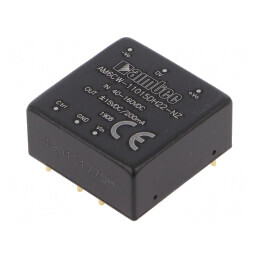 Convertor DC/DC 6W 40-160V Input 15VDC Output | Electronic-mag.ro | Componente Electronice