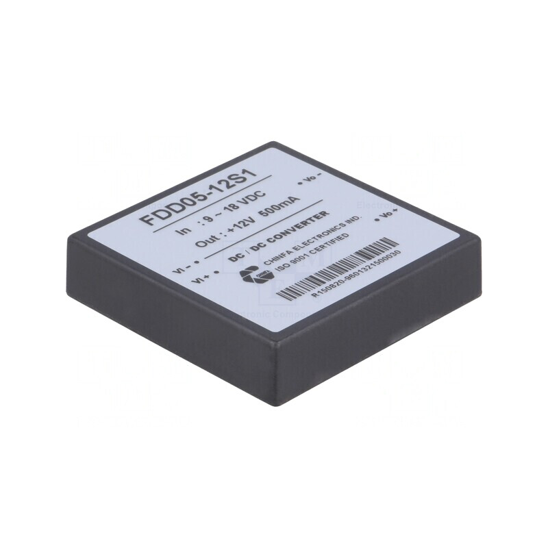Convertor DC/DC 6W 9-18V la 12V 500mA | Electronic-mag.ro | Componente Electronice Convertor DC/DC 6W 9-18V la 12V 500mA | Electronic-mag.ro | Componente Electronice