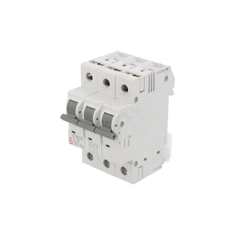 Siguranță Automată 16A 3P 6kA | Electronic-mag.ro | Componente Electronice