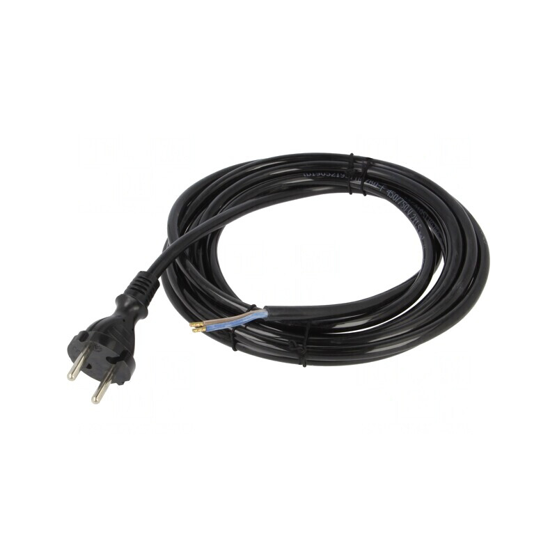 Cablu Alimentare Negru 4m 2x1,5mm 16A | Electronic-mag.ro | Componente Electronice Cablu Alimentare Negru 4m 2x1,5mm 16A | Electronic-mag.ro | Componente Electronice