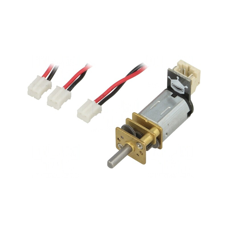 Motor DC cu Transmisie 1-6V 350mA Ax D 3mm 50:1 | Electronic-mag.ro | Componente Electronice