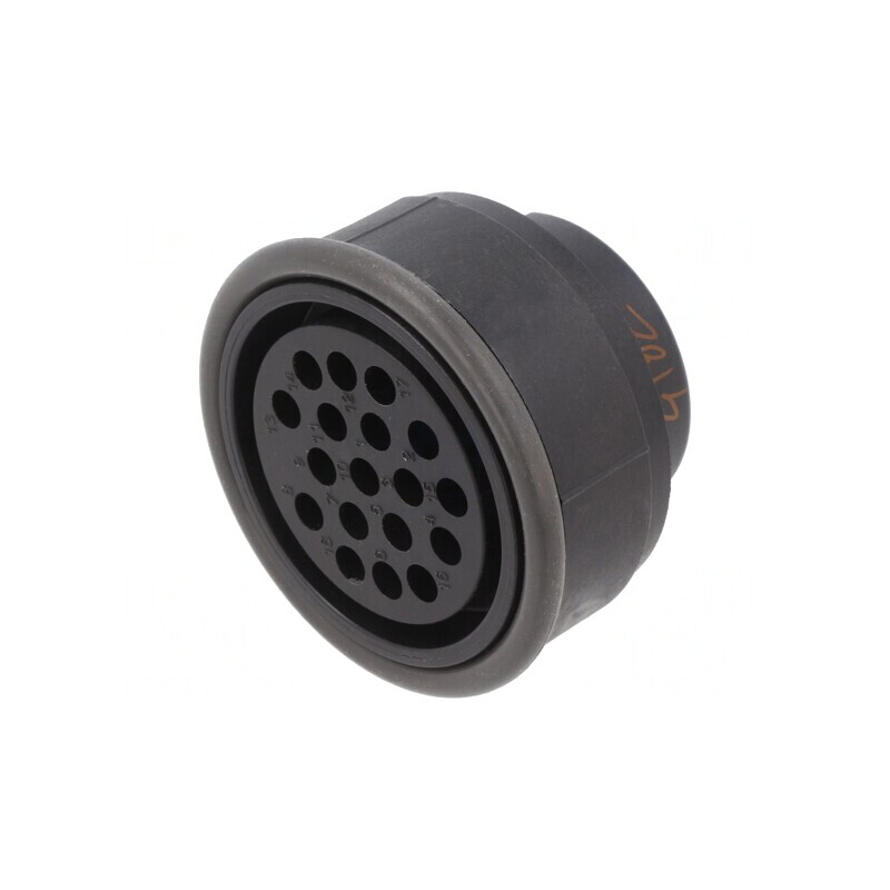 Conector Circular Mamă UIC558 18 PIN Crimpat IP69K | Electronic-mag.ro | Componente Electronice