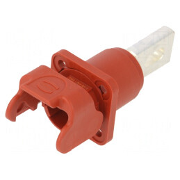 Soclu alimentare DC Han S 120 tată 1 PIN rotativ | Electronic-mag.ro | Componente Electronice