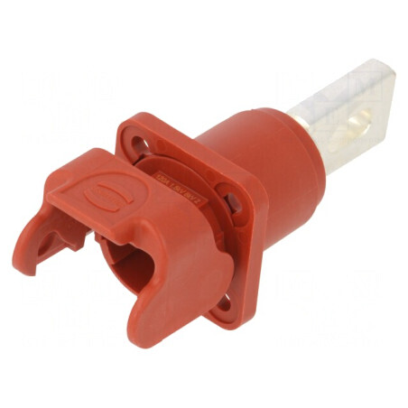 Soclu alimentare DC Han S 120 tată 1 PIN rotativ | Electronic-mag.ro | Componente Electronice