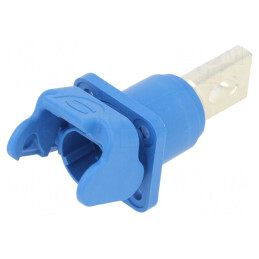 Soclu Alimentare DC Han S Tată 1 Pin Rotativ | Electronic-mag.ro | Componente Electronice