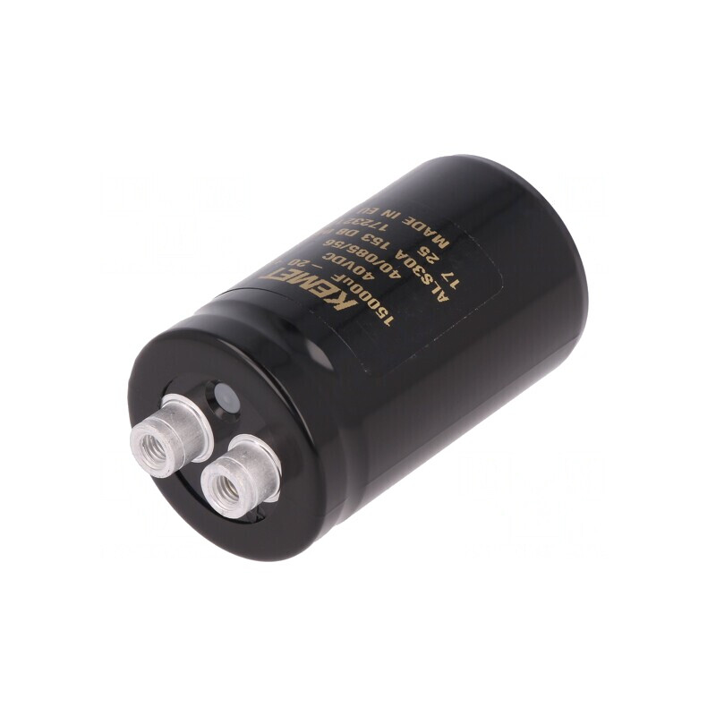 Condensator Electrolitic 15mF 40VDC Ø36x62mm | Electronic-mag.ro | Componente Electronice