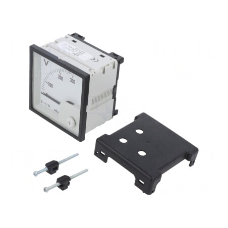 Voltmetru de Panou 0-300V 50-60Hz 72x72x68mm | Electronic-mag.ro | Componente Electronice
