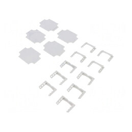 Placă de Montare Hârtie Tare 44mm x 59mm x 2mm | Electronic-mag.ro | Componente Electronice