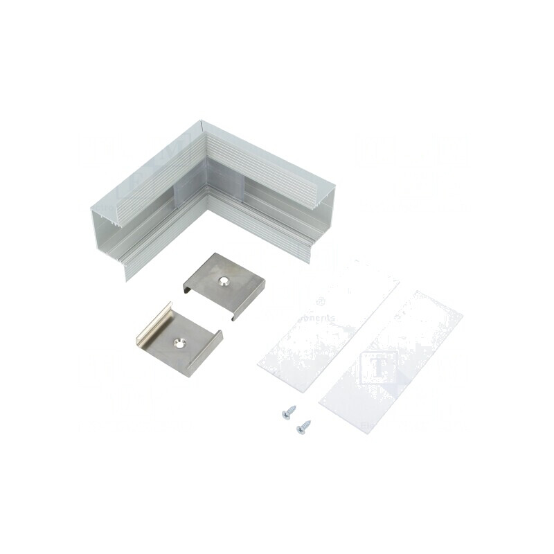 Conector 90° Aluminiu Anodat Argintiu VARIO30-05 | Electronic-mag.ro | Componente Electronice Conector 90° Aluminiu Anodat Argintiu VARIO30-05 | Electronic-mag.ro | Componente Electronice
